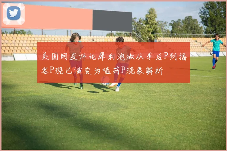 美国网友评论犀利泡椒从季后P到播客P现已演变为嗑药P现象解析